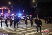 南宁约200名海军陆战队士兵进驻洛杉矶 开始执行警戒守卫任务